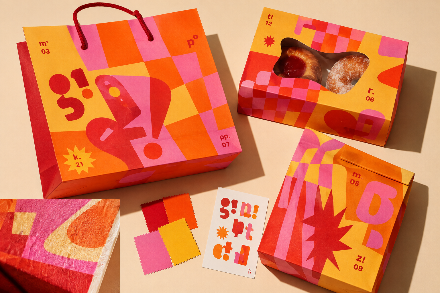 Sweet disorder illustrative packaging study
